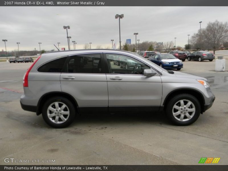 Whistler Silver Metallic / Gray 2007 Honda CR-V EX-L 4WD