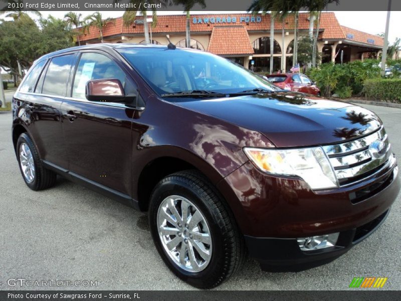 Cinnamon Metallic / Camel 2010 Ford Edge Limited