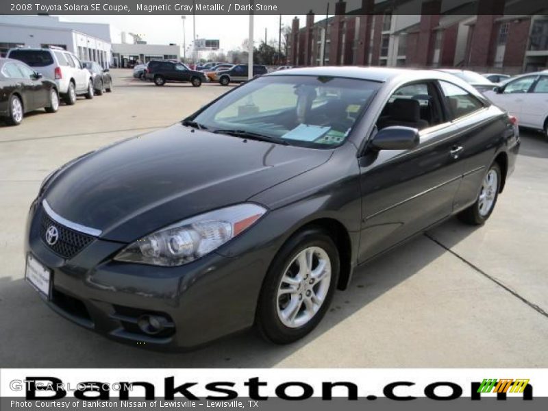 Magnetic Gray Metallic / Dark Stone 2008 Toyota Solara SE Coupe