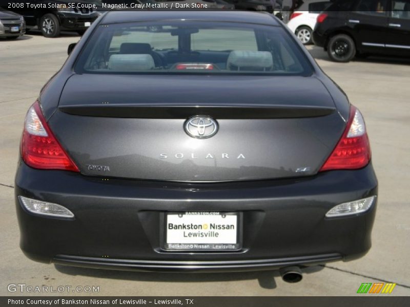 Magnetic Gray Metallic / Dark Stone 2008 Toyota Solara SE Coupe