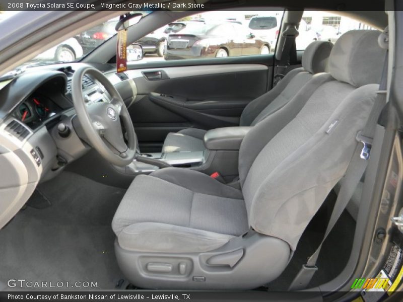 Magnetic Gray Metallic / Dark Stone 2008 Toyota Solara SE Coupe