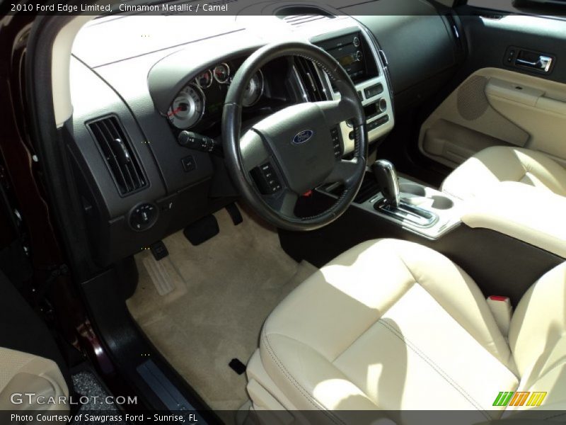 Cinnamon Metallic / Camel 2010 Ford Edge Limited