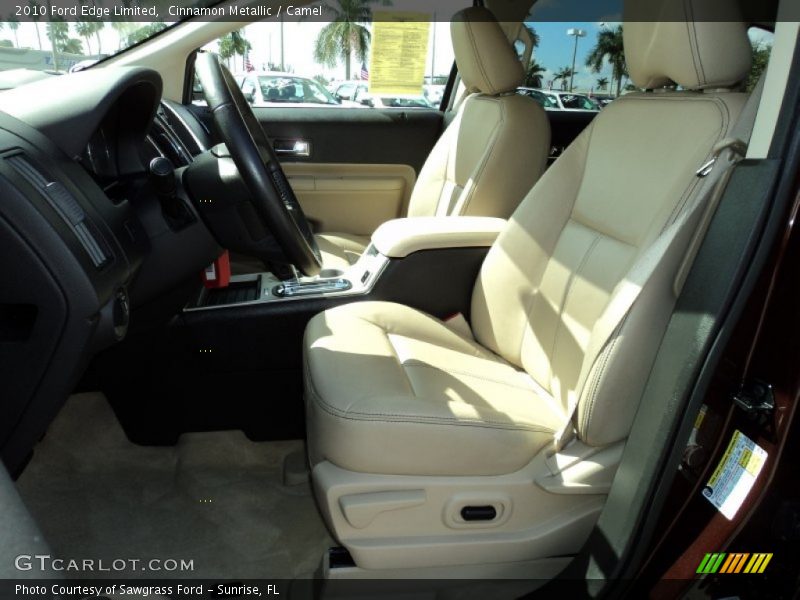  2010 Edge Limited Camel Interior