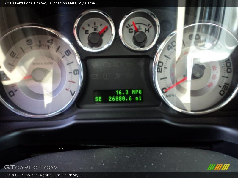 Cinnamon Metallic / Camel 2010 Ford Edge Limited