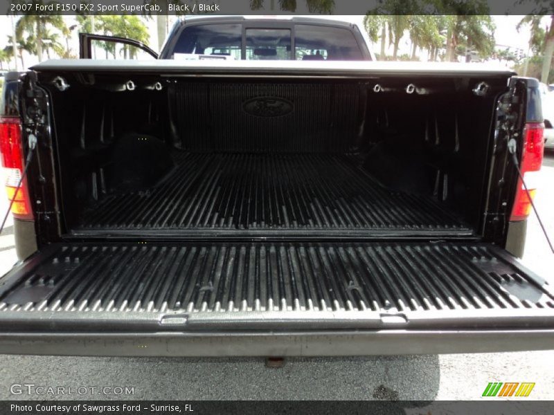 Black / Black 2007 Ford F150 FX2 Sport SuperCab