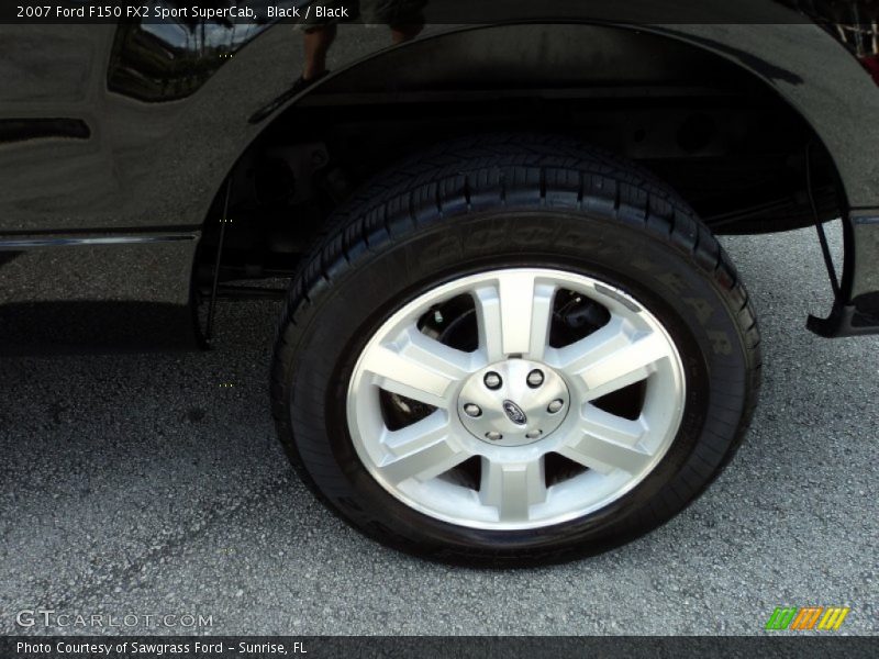 Black / Black 2007 Ford F150 FX2 Sport SuperCab