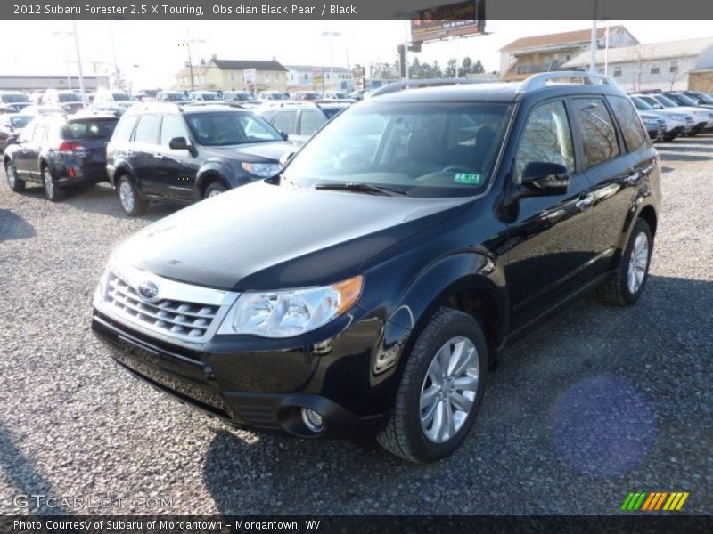 Obsidian Black Pearl / Black 2012 Subaru Forester 2.5 X Touring