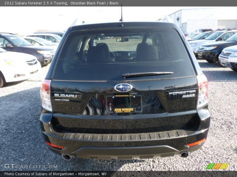 Obsidian Black Pearl / Black 2012 Subaru Forester 2.5 X Touring