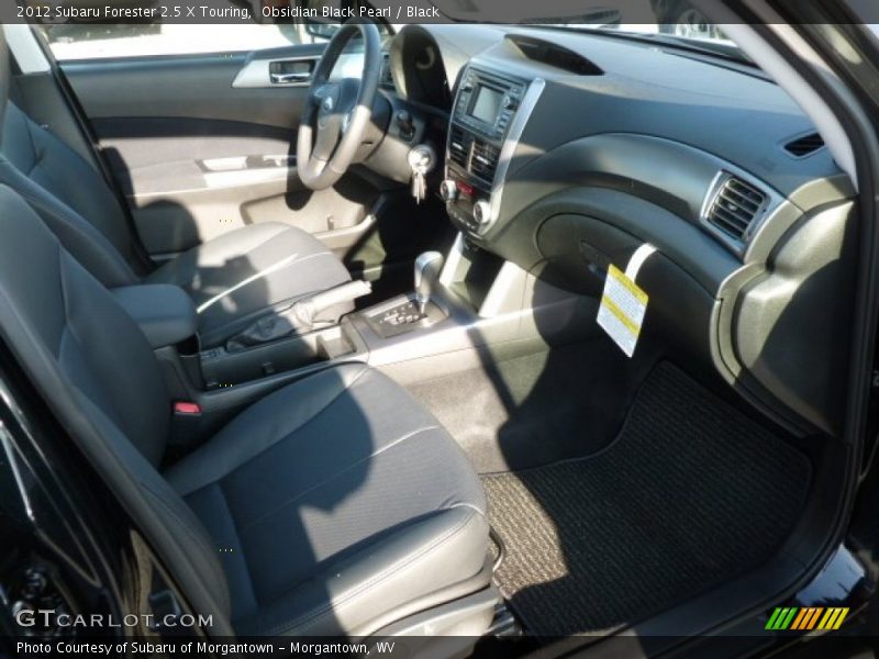 Obsidian Black Pearl / Black 2012 Subaru Forester 2.5 X Touring