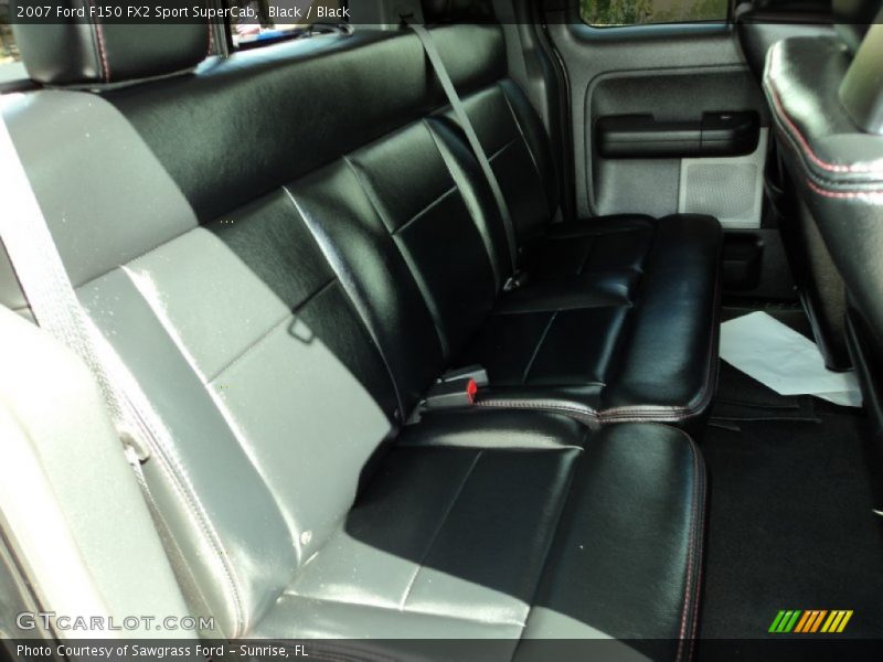 Black / Black 2007 Ford F150 FX2 Sport SuperCab