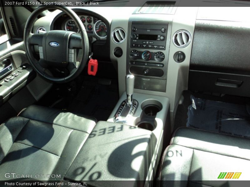 Black / Black 2007 Ford F150 FX2 Sport SuperCab