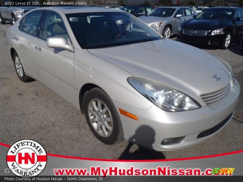 Alabaster Metallic / Ivory 2002 Lexus ES 300