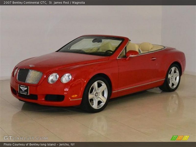 St. James Red / Magnolia 2007 Bentley Continental GTC