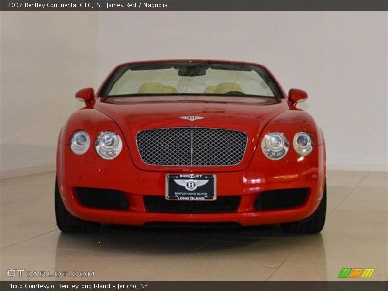 St. James Red / Magnolia 2007 Bentley Continental GTC
