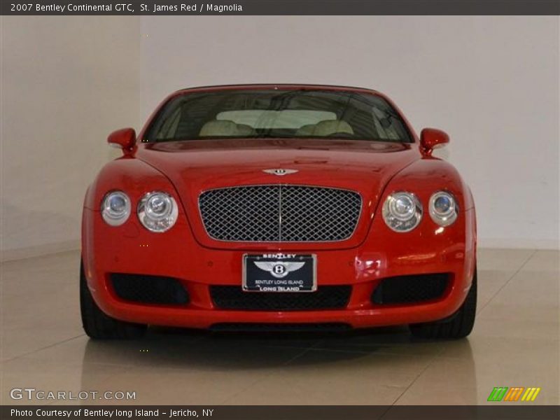 St. James Red / Magnolia 2007 Bentley Continental GTC