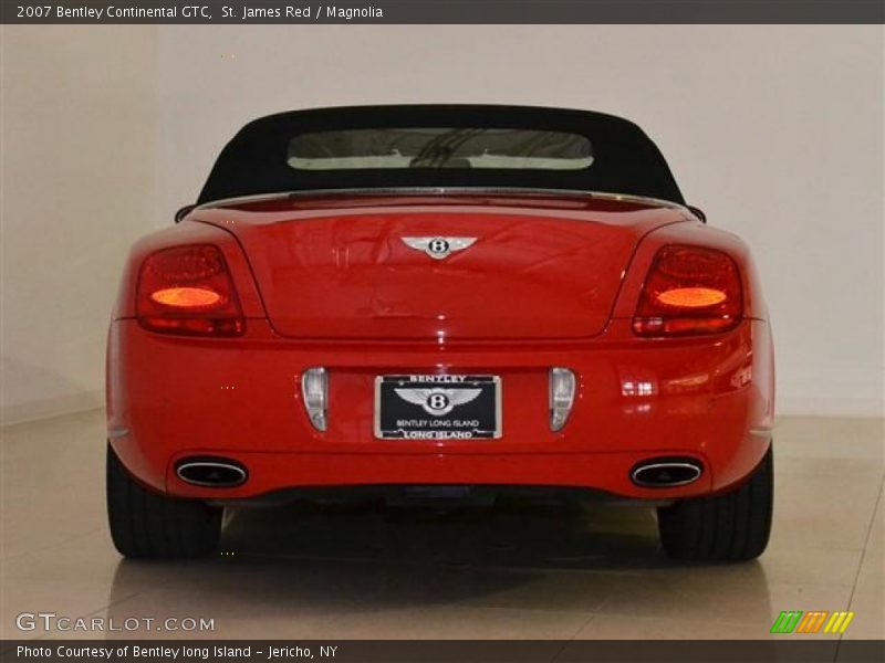 St. James Red / Magnolia 2007 Bentley Continental GTC