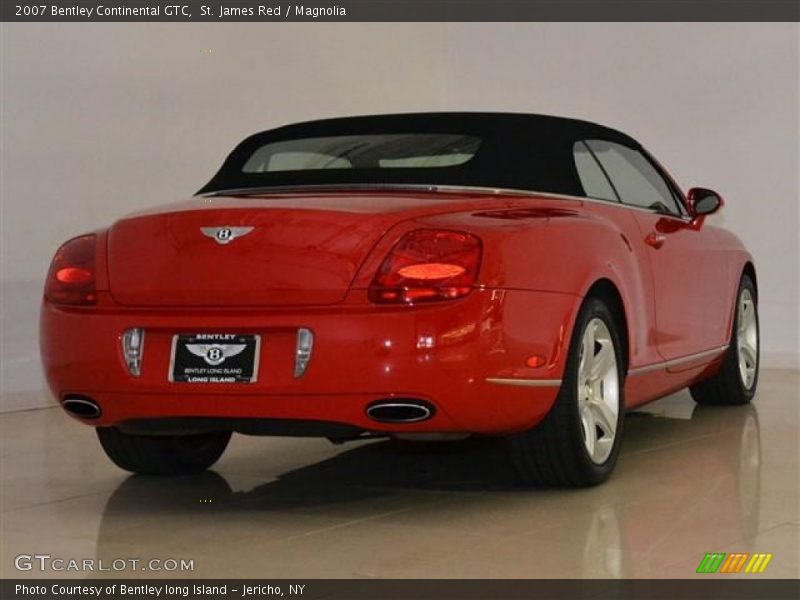 St. James Red / Magnolia 2007 Bentley Continental GTC