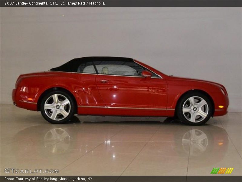 St. James Red / Magnolia 2007 Bentley Continental GTC