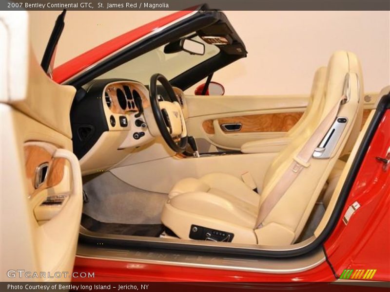 St. James Red / Magnolia 2007 Bentley Continental GTC