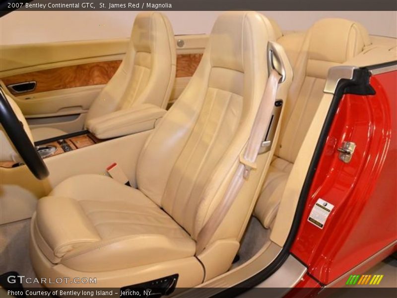St. James Red / Magnolia 2007 Bentley Continental GTC