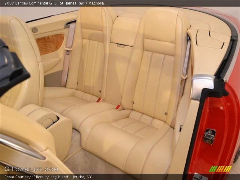 St. James Red / Magnolia 2007 Bentley Continental GTC