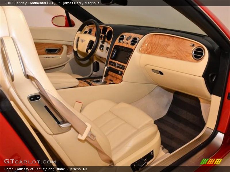 St. James Red / Magnolia 2007 Bentley Continental GTC