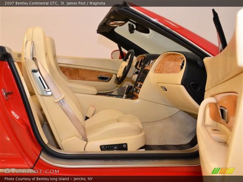St. James Red / Magnolia 2007 Bentley Continental GTC