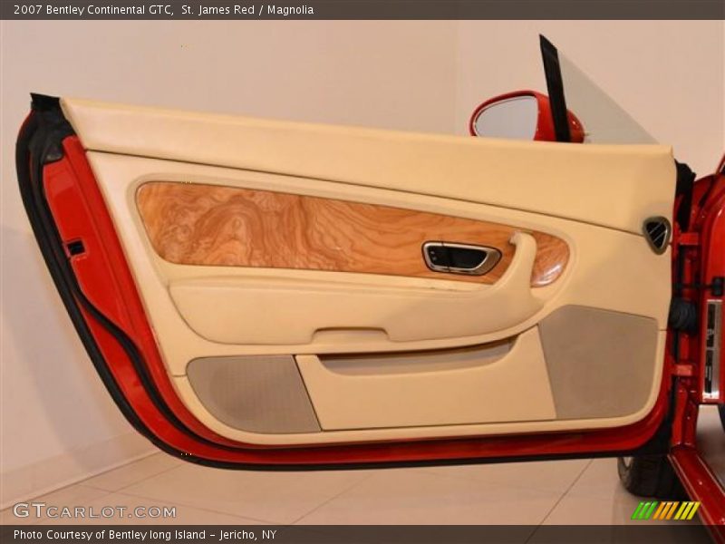 St. James Red / Magnolia 2007 Bentley Continental GTC