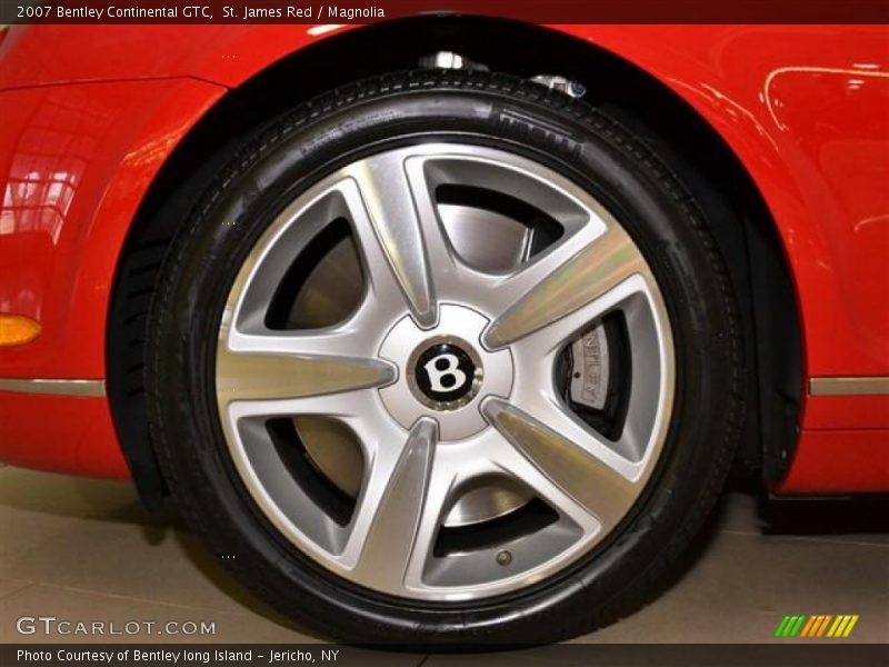 St. James Red / Magnolia 2007 Bentley Continental GTC
