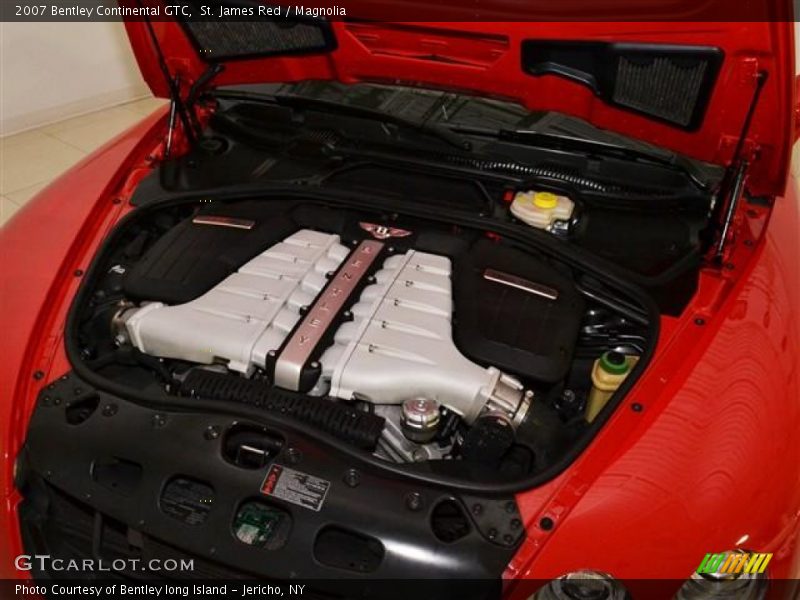 St. James Red / Magnolia 2007 Bentley Continental GTC