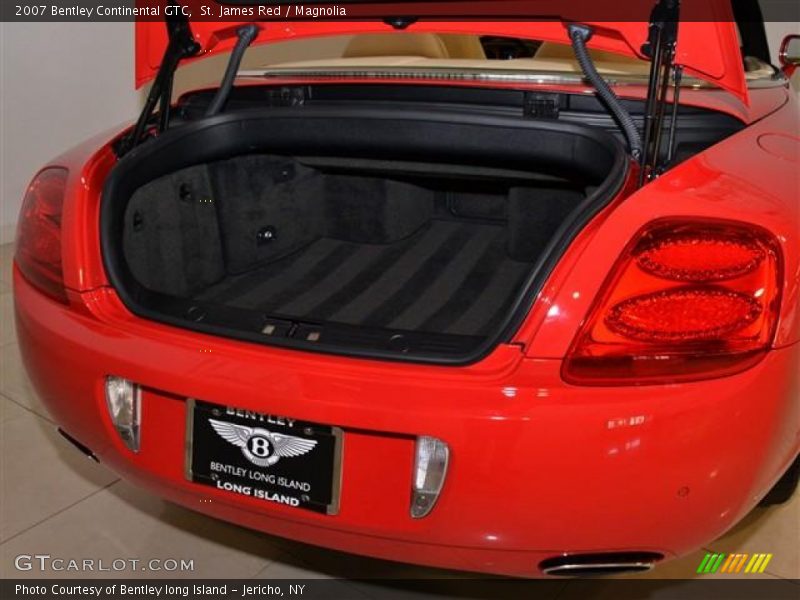 St. James Red / Magnolia 2007 Bentley Continental GTC