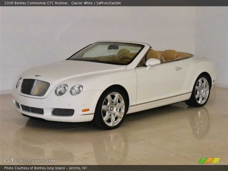 Glacier White / Saffron/Saddle 2008 Bentley Continental GTC Mulliner