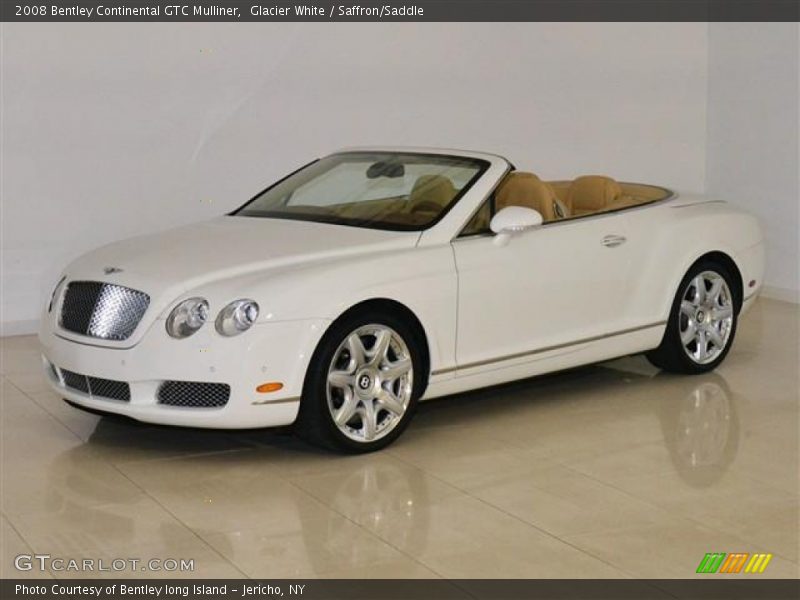 Glacier White / Saffron/Saddle 2008 Bentley Continental GTC Mulliner