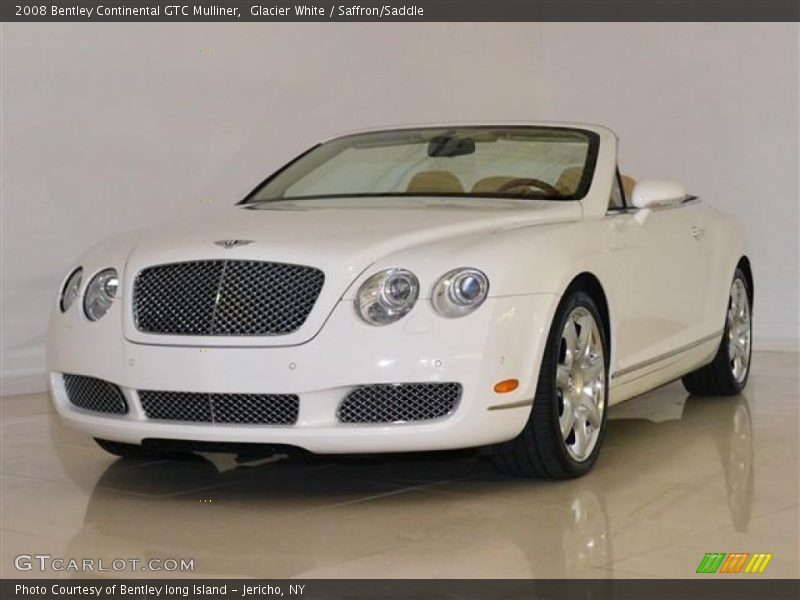 Glacier White / Saffron/Saddle 2008 Bentley Continental GTC Mulliner