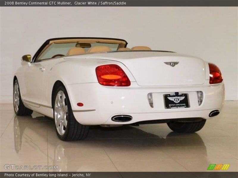 Glacier White / Saffron/Saddle 2008 Bentley Continental GTC Mulliner