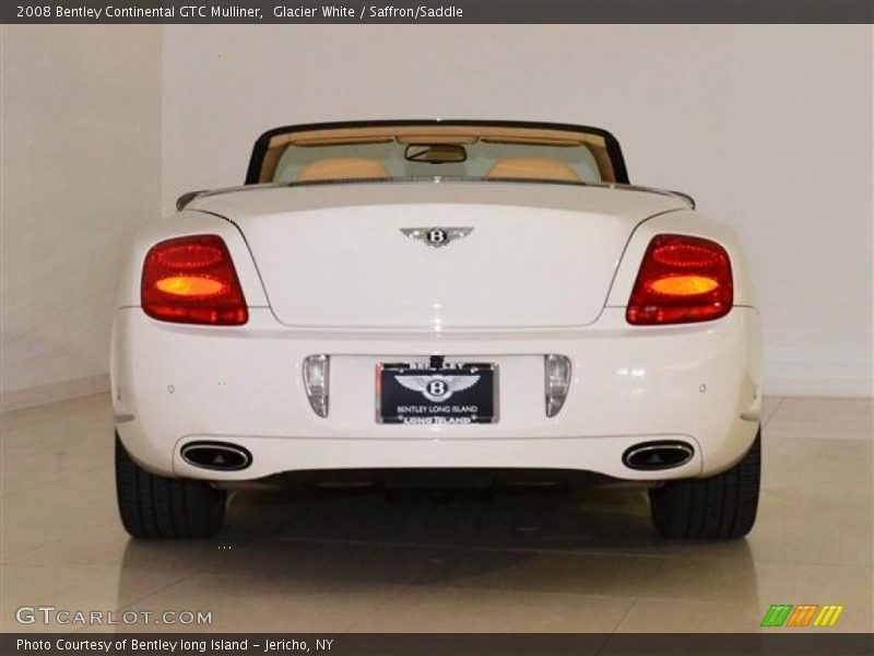 Glacier White / Saffron/Saddle 2008 Bentley Continental GTC Mulliner