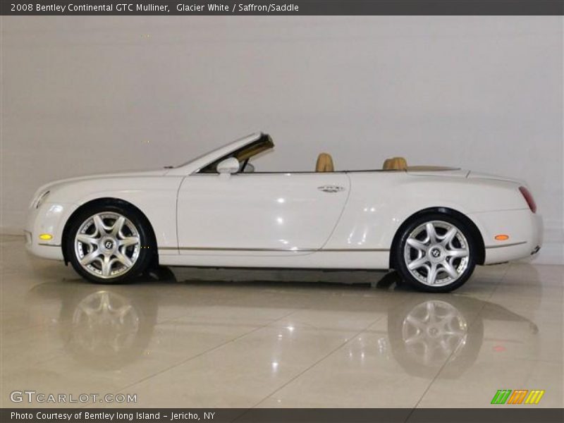 Glacier White / Saffron/Saddle 2008 Bentley Continental GTC Mulliner