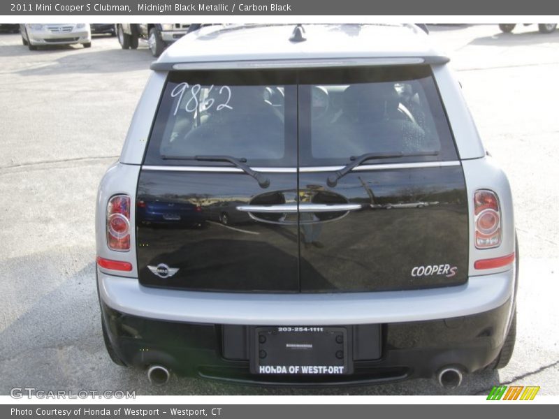 Midnight Black Metallic / Carbon Black 2011 Mini Cooper S Clubman