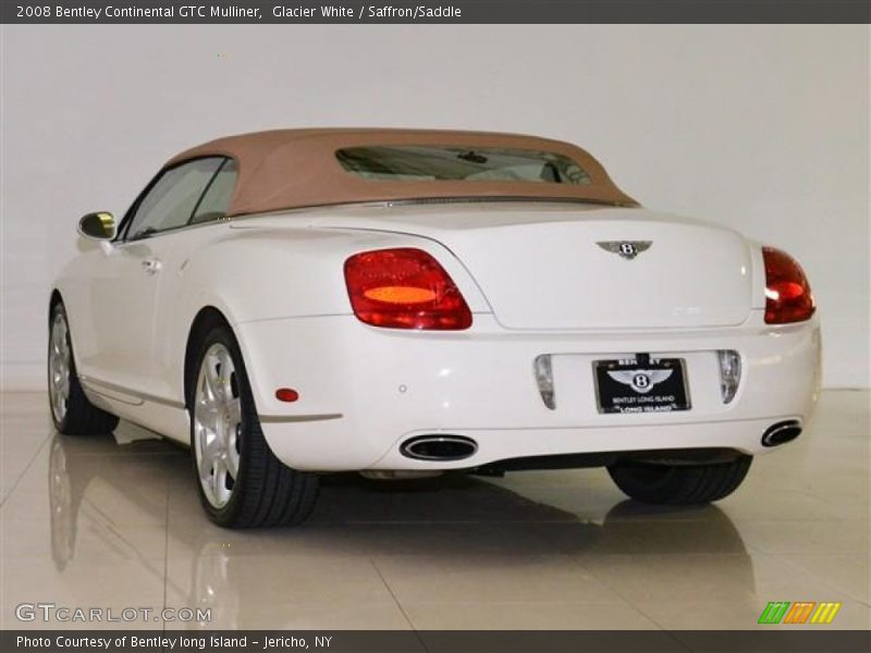 Glacier White / Saffron/Saddle 2008 Bentley Continental GTC Mulliner