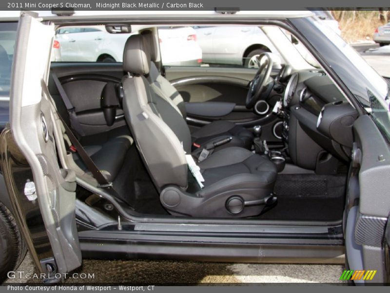 Midnight Black Metallic / Carbon Black 2011 Mini Cooper S Clubman