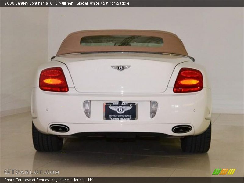 Glacier White / Saffron/Saddle 2008 Bentley Continental GTC Mulliner