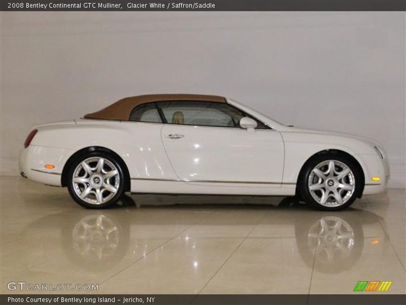 Glacier White / Saffron/Saddle 2008 Bentley Continental GTC Mulliner