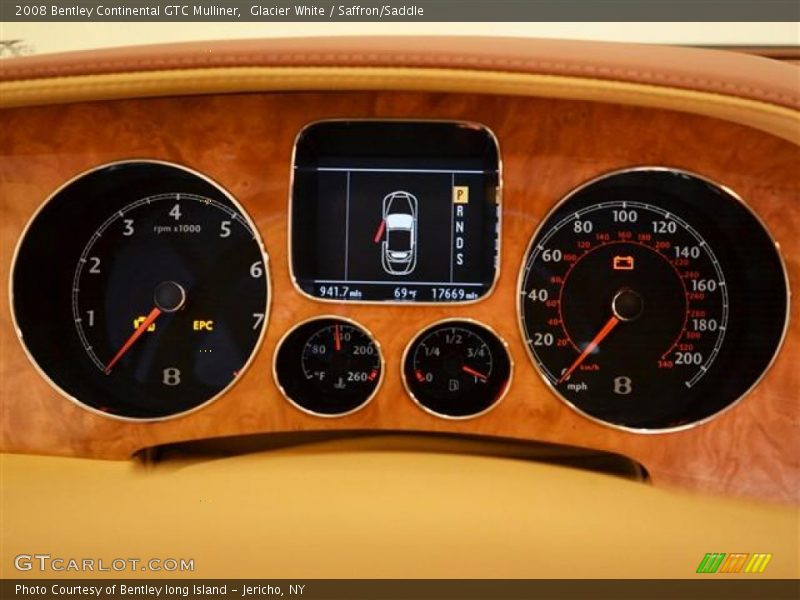  2008 Continental GTC Mulliner Mulliner Gauges