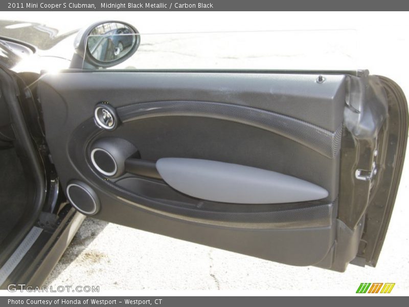 Midnight Black Metallic / Carbon Black 2011 Mini Cooper S Clubman