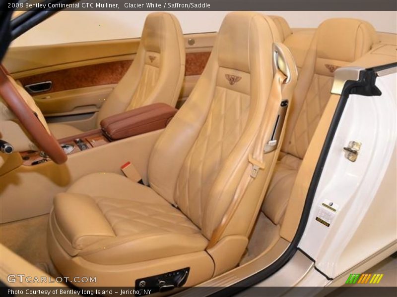 Front Seat of 2008 Continental GTC Mulliner