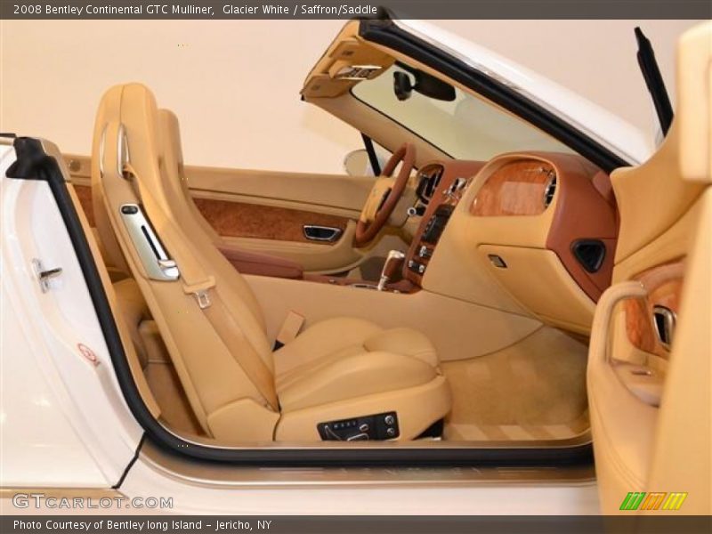 Glacier White / Saffron/Saddle 2008 Bentley Continental GTC Mulliner