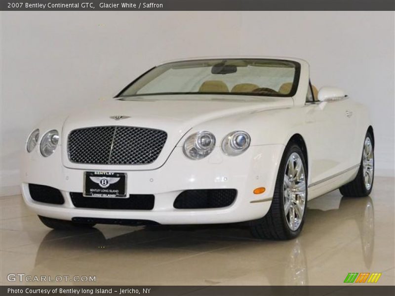 Glacier White / Saffron 2007 Bentley Continental GTC
