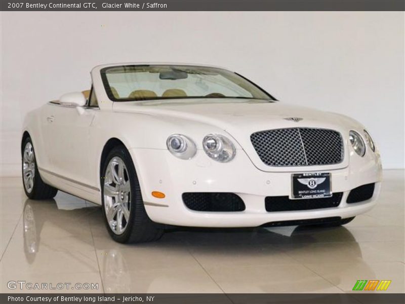Glacier White / Saffron 2007 Bentley Continental GTC