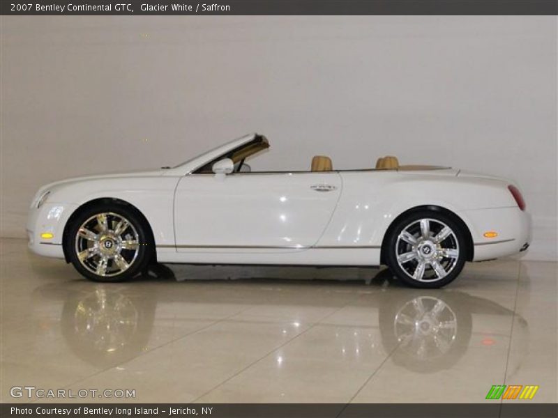 Glacier White / Saffron 2007 Bentley Continental GTC