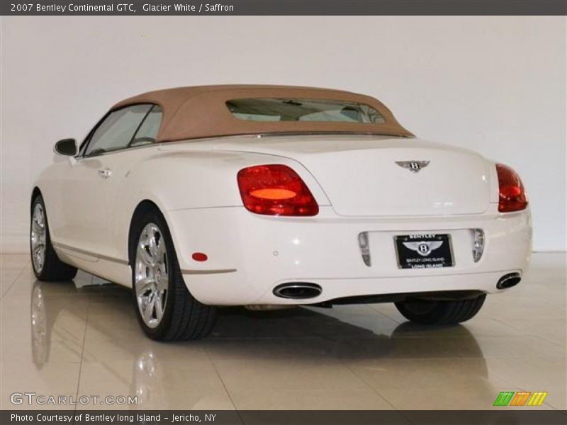 Glacier White / Saffron 2007 Bentley Continental GTC